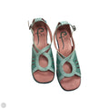 Shoes Heels Wedge By Cma In Blue, Size: 7