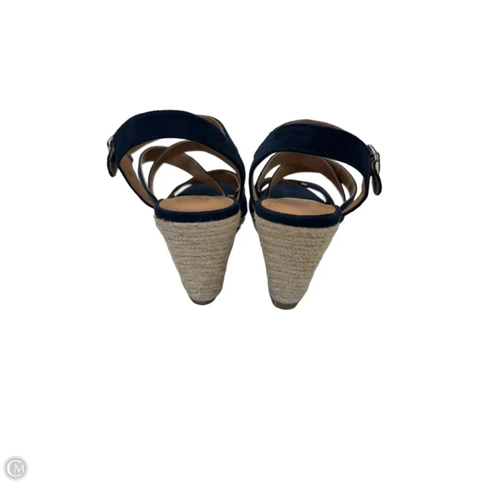 Shoes Heels Wedge By Dolce Vita In Navy, Size: 8.5
