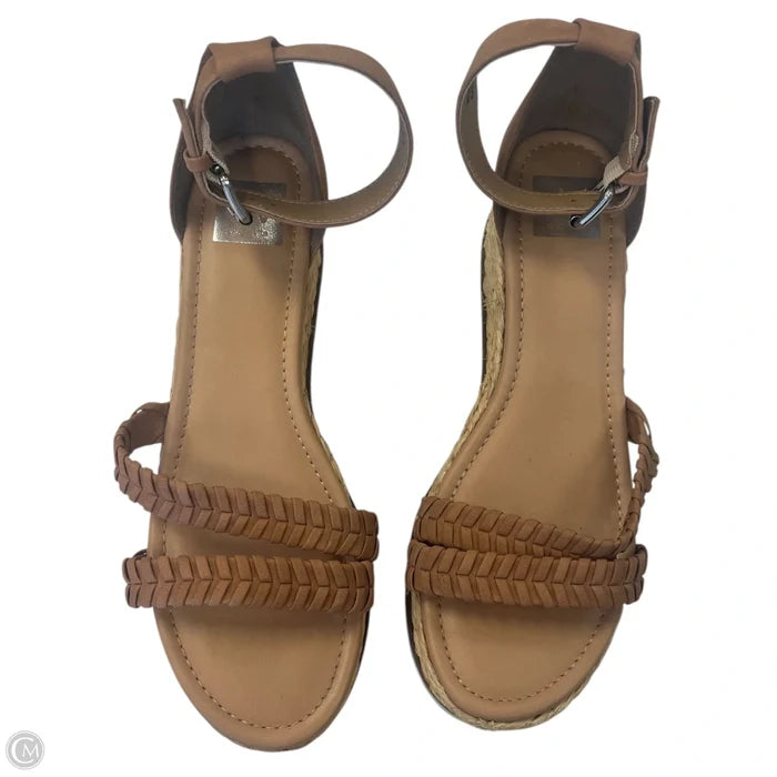 Shoes Heels Wedge By Dolce Vita In Tan, Size: 8.5