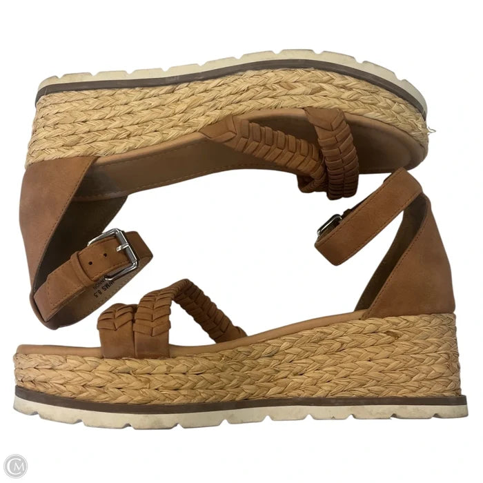 Shoes Heels Wedge By Dolce Vita In Tan, Size: 8.5