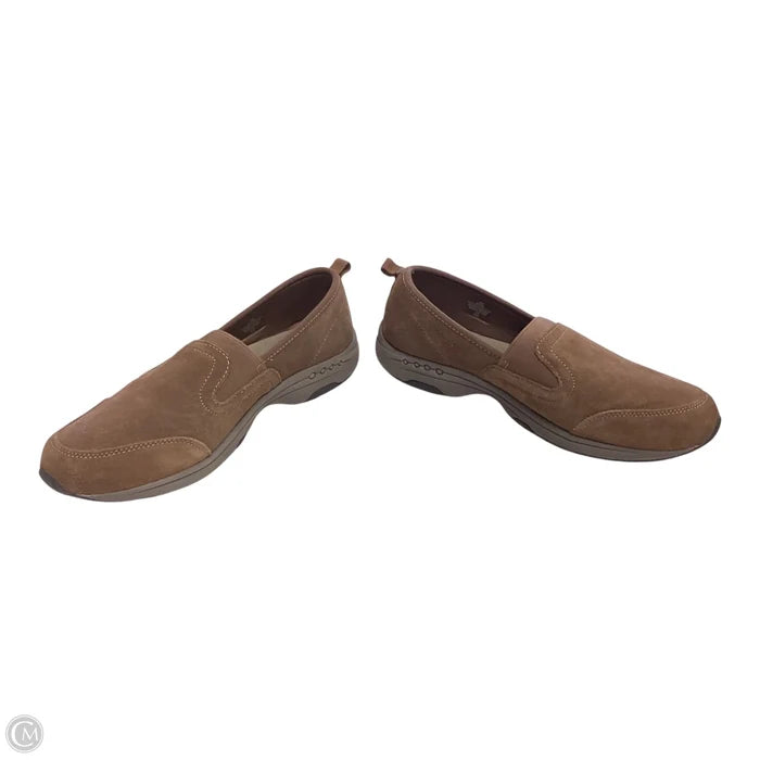 Shoes Heels Wedge By Easy Spirit In Brown, Size: 10