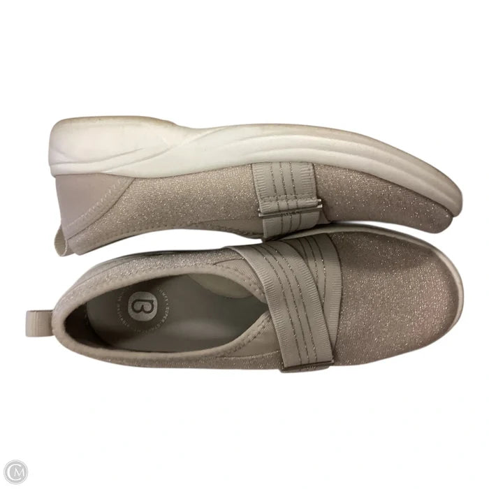 Shoes Sneakers By Bzees In Gold, Size: 6.5
