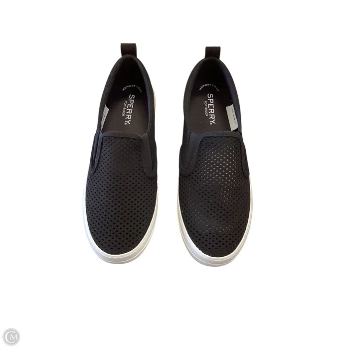 Shoes Sneakers By Sperry In Black, Size: 6