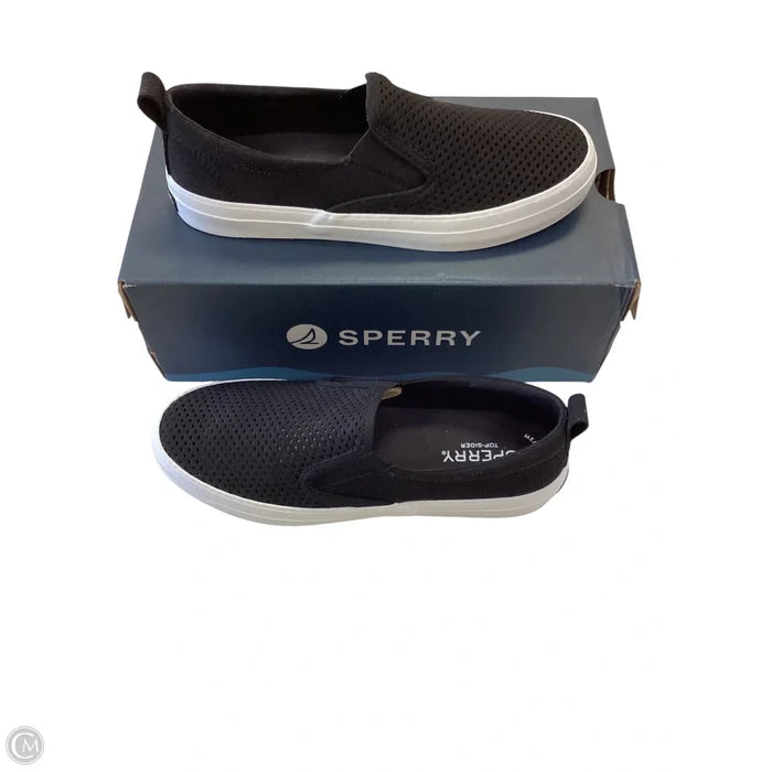 Shoes Sneakers By Sperry In Black, Size: 6
