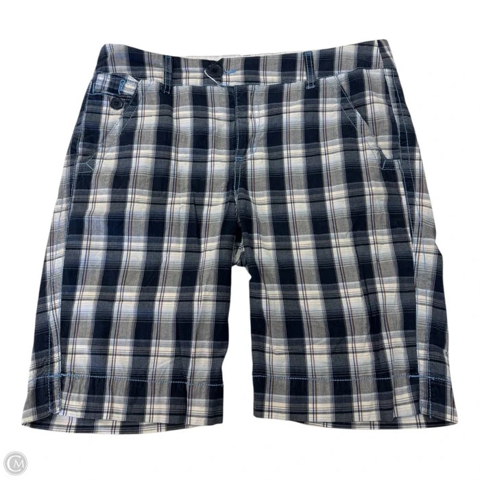 Shorts By Clothes Mentor In Plaid Pattern, Size: 14