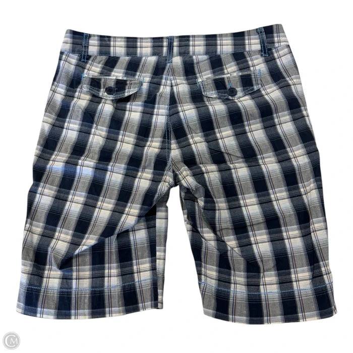 Shorts By Clothes Mentor In Plaid Pattern, Size: 14