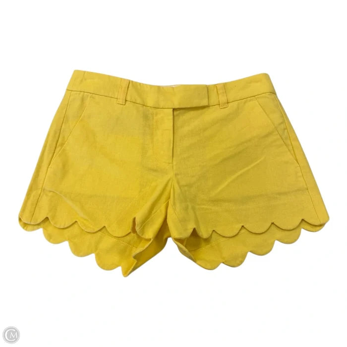 Shorts By J. Crew In Yellow, Size: 0