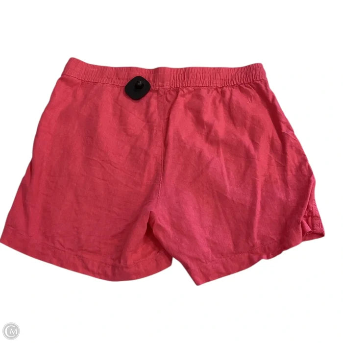 Shorts By Nautica In Pink, Size: M linen/viscose