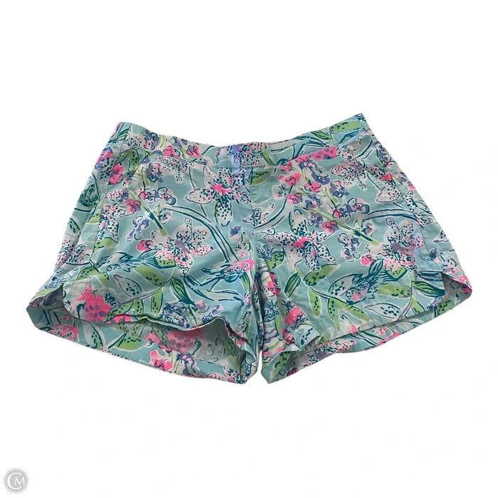 Shorts Designer By Lilly Pulitzer In Blue & Pink, Size: S