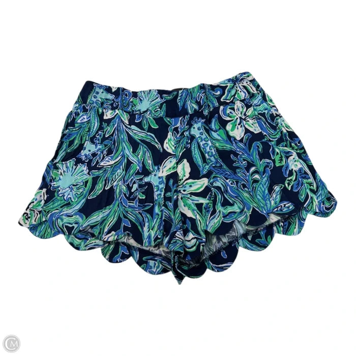 Shorts Designer By Lilly Pulitzer In Blue, Size: M