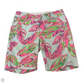 Shorts Designer By Lilly Pulitzer In Green & Pink, Size: 0