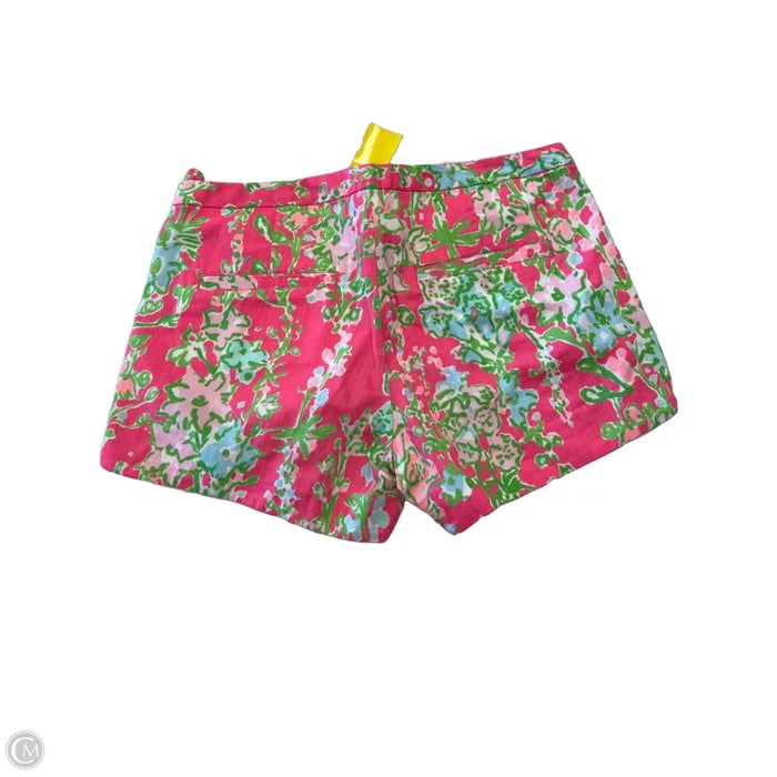 Shorts Designer By Lilly Pulitzer In Green & Pink, Size: 2