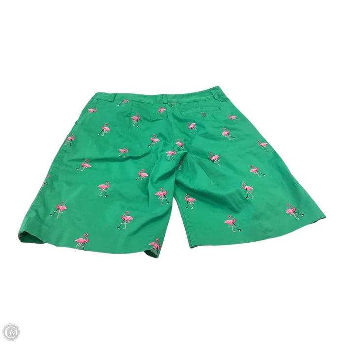 Shorts Designer By Lilly Pulitzer In Green & Pink, Size: 6