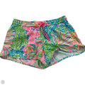 Shorts Designer By Lilly Pulitzer In Green & Pink, Size: S