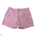 Shorts Designer By Lilly Pulitzer In Pink & White, Size: 6