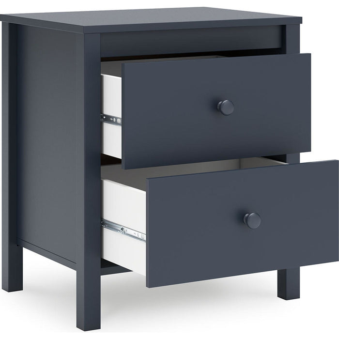 Simmenfort Nightstand - Navy Blue
