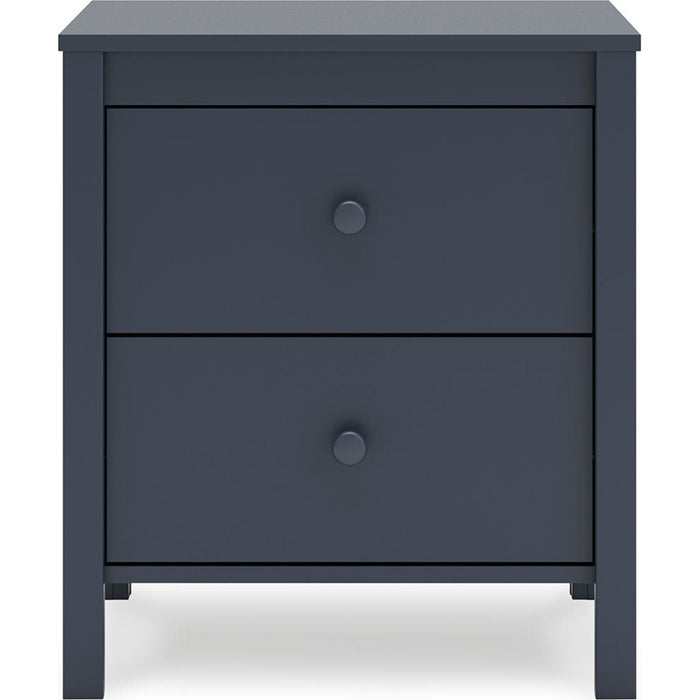 Simmenfort Nightstand - Navy Blue