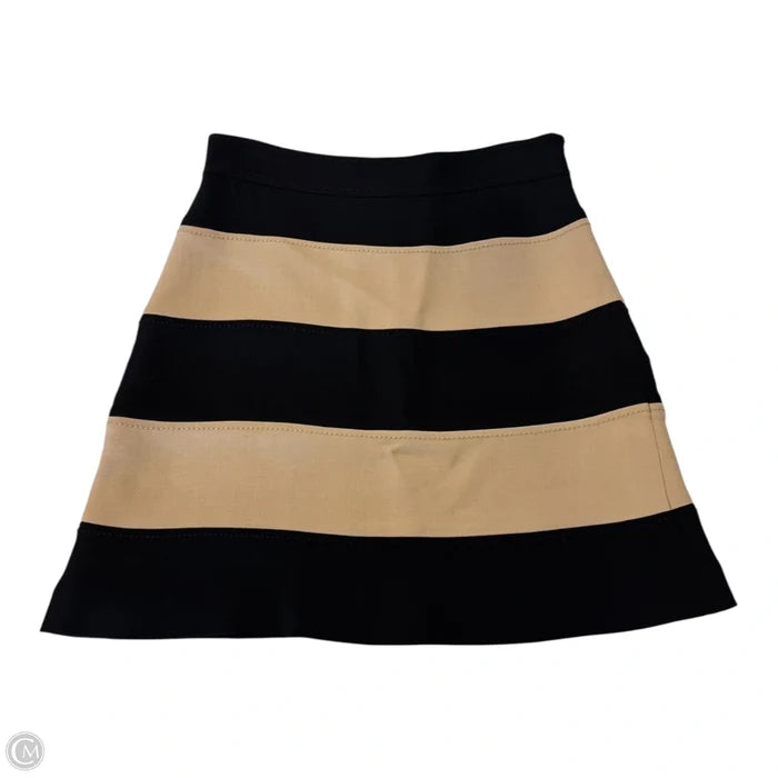 Skirt Designer By Kate Spade In Black & Brown, Size: 10