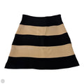 Skirt Designer By Kate Spade In Black & Brown, Size: 10