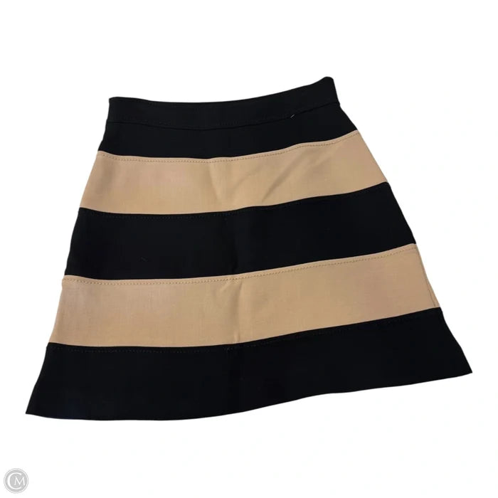 Skirt Designer By Kate Spade In Black & Brown, Size: 10