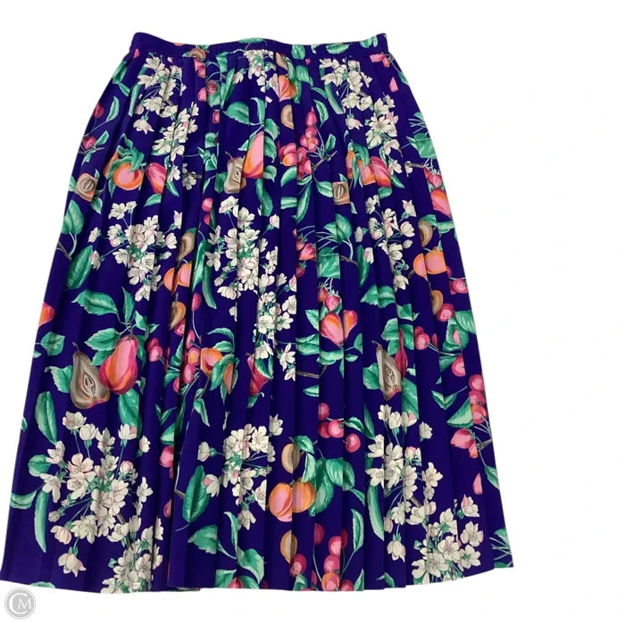 Skirt Maxi By Alfred Dunner In Floral Print, Size: 18