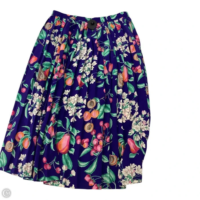 Skirt Maxi By Alfred Dunner In Floral Print, Size: 18