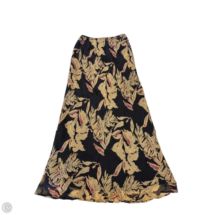 Skirt Maxi By Carole Little In Black & Brown, Size: 6