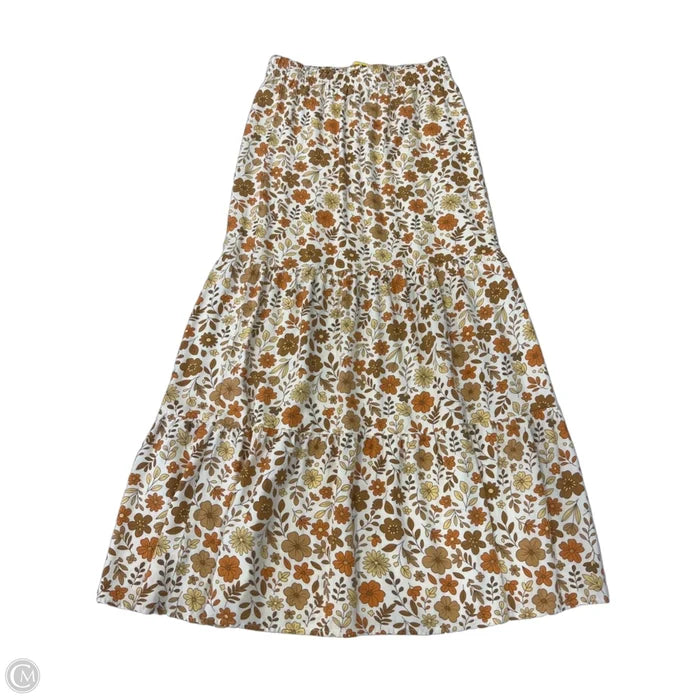 Skirt Maxi By Clothes Mentor In Floral Print, Size: Xs