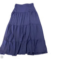 Skirt Maxi By Clothes Mentor In Navy, Size: S