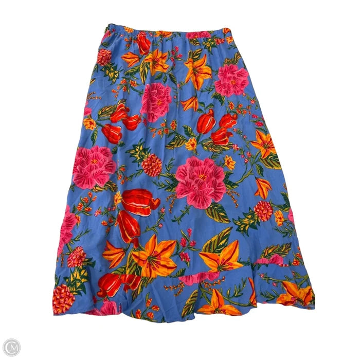 Skirt Maxi By Cynthia Rowley In Floral Print, Size: L