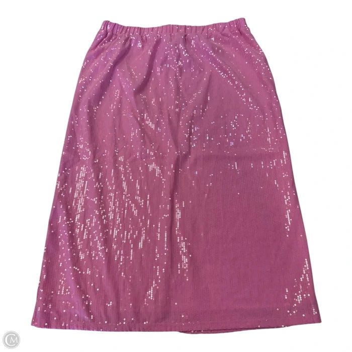 Skirt Maxi By St Johns Bay In Pink, Size: L