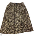 Skirt Maxi By Talbots In Black & White, Size: 10