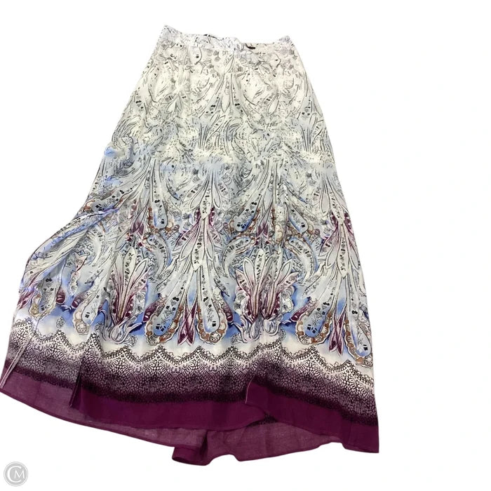 Skirt Maxi By White House Black Market In Multi-colored, Size: 6