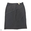 Skirt Midi By Banana Republic In Striped Pattern, Size: 16