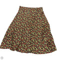 Skirt Midi By Clothes Mentor In Orange & Yellow, Size: S