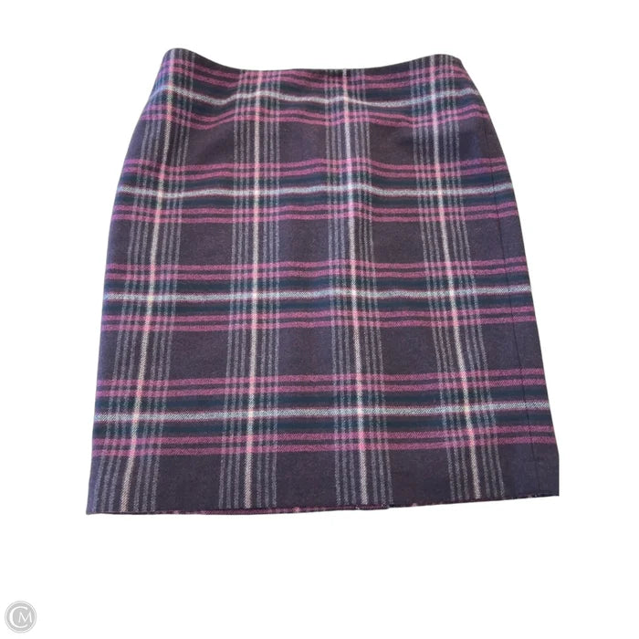 Skirt Midi By Talbots In Plaid Pattern, Size: 16
