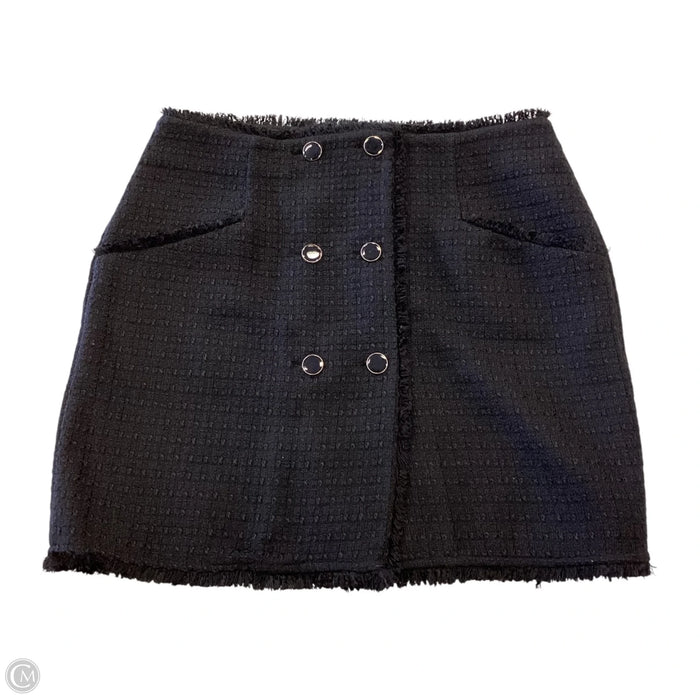 Skirt Mini & Short By Anthropologie In Black, Size: 12