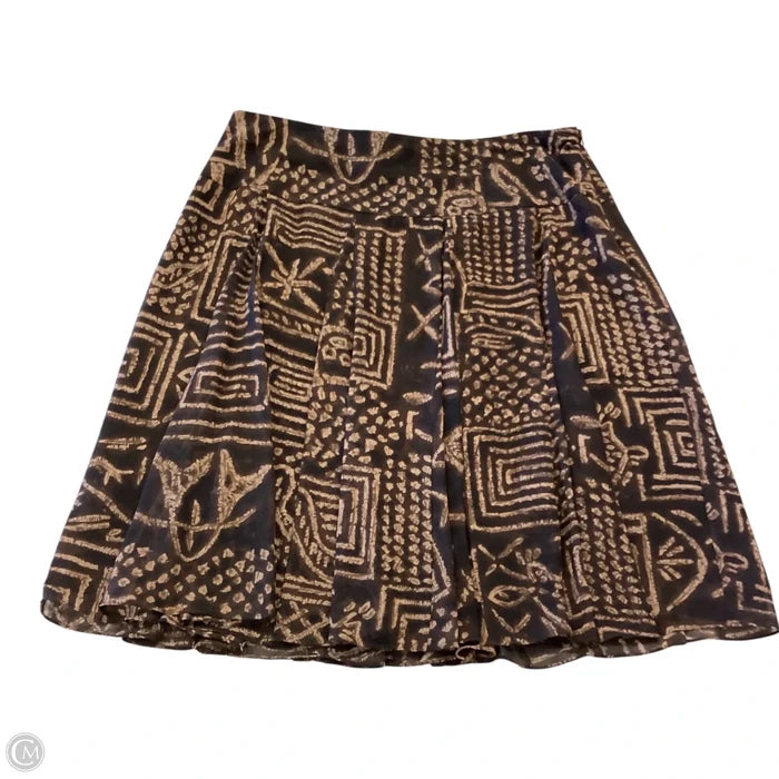 Skirt Mini & Short By Chaps In Brown, Size: 10