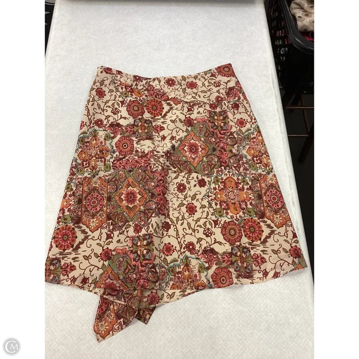 Skirt Mini & Short By Clothes Mentor In Multi-colored, Size: 14