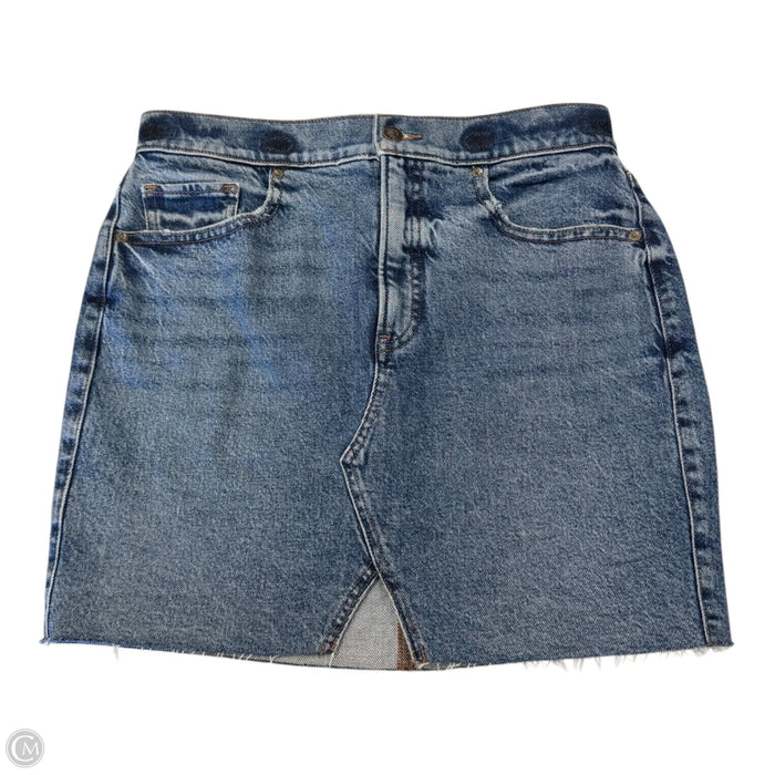 Skirt Mini & Short By Express In Blue Denim, Size: 6