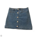 Skirt Mini & Short By Jolie & Joy In Blue Denim, Size: Xl