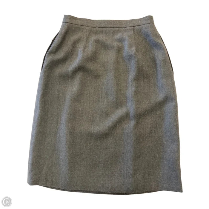 Skirt Mini & Short By Lands End In Grey, Size: 4