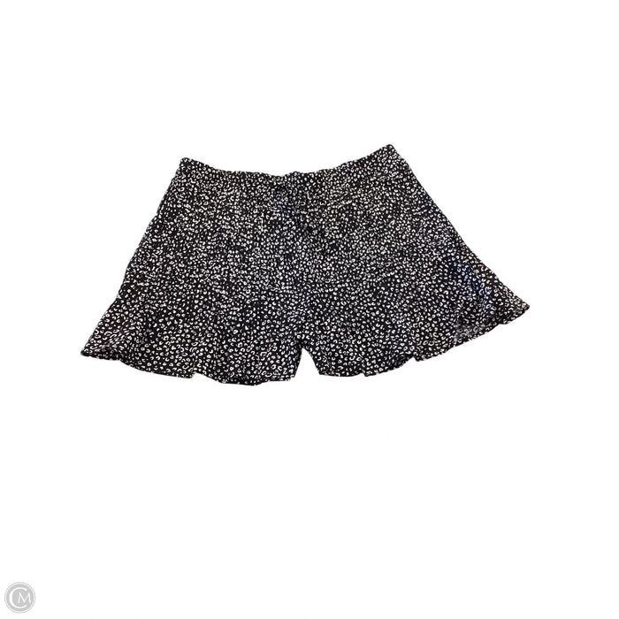 Skirt Mini & Short By Versona In Black & White, Size: L