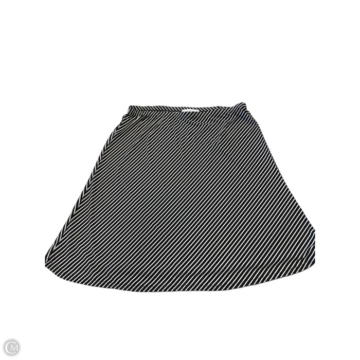 Skirt Mini & Short By White House Black Market In Striped Pattern, Size: L