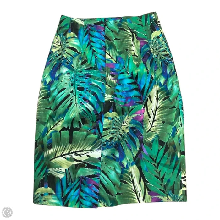 Skirt Mini & Short By Worth Ny In Tropical Print, Size: 10