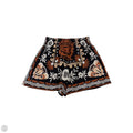 Skort By Clothes Mentor In Black & Brown, Size: Xs