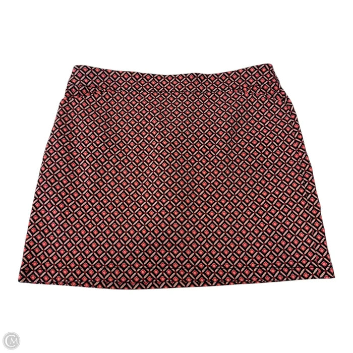 Skort By Croft And Barrow In Geometric Pattern, Size: 16