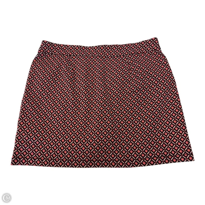 Skort By Croft And Barrow In Geometric Pattern, Size: 16
