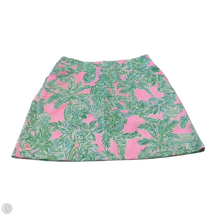 Skort Designer By Lilly Pulitzer In Floral Print, Size: 0