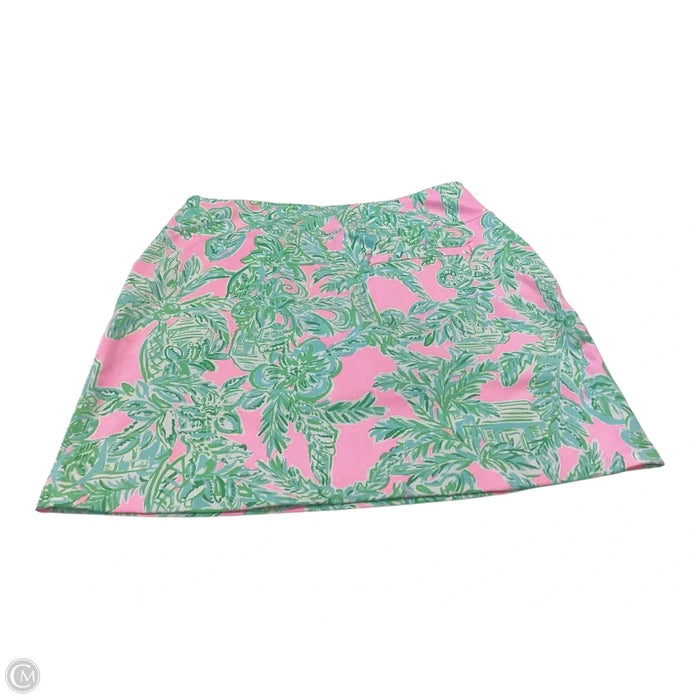 Skort Designer By Lilly Pulitzer In Floral Print, Size: 0